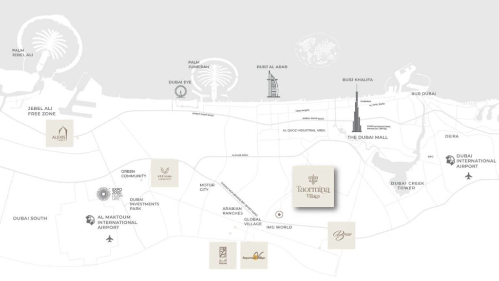 Taormina Village Dubailand Luxury Villas and Townhouses