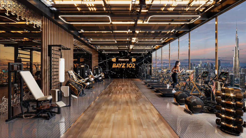 the gym in the sky - Bayz 102 by Danube Properties