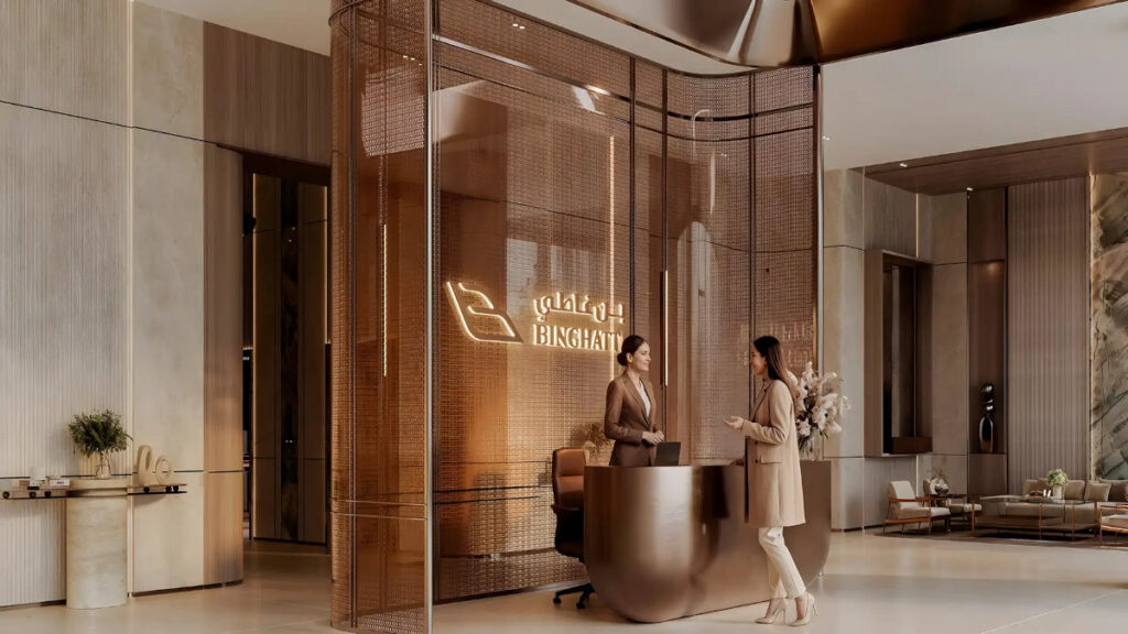 Binghatti Luxuria JVT Off-Plan Apartments in Jumeirah Village Triangle - lobby