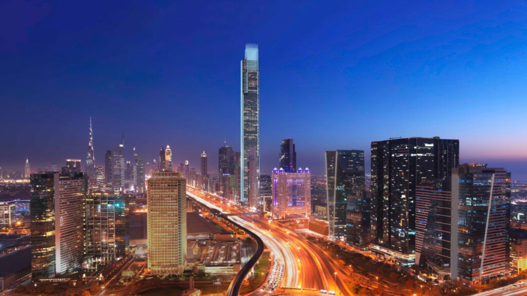 Burj Azizi Dubai World Second Tallest Freehold Tower