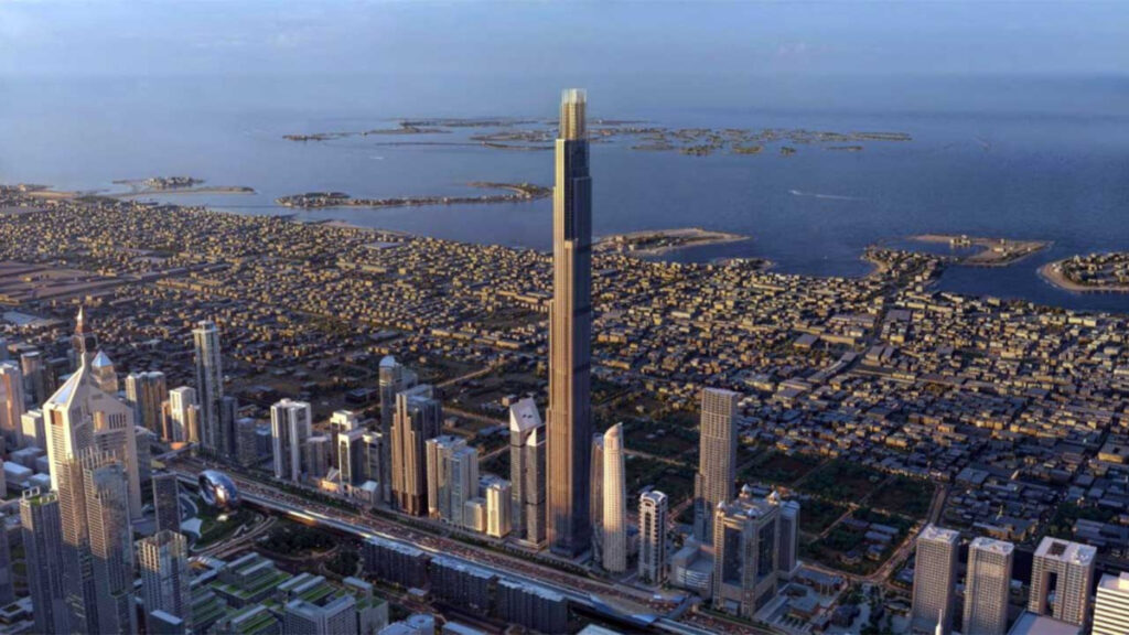 Burj Azizi Dubai World Second Tallest Freehold Tower