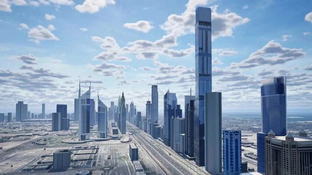 Sheikh Zayed Road Skyline