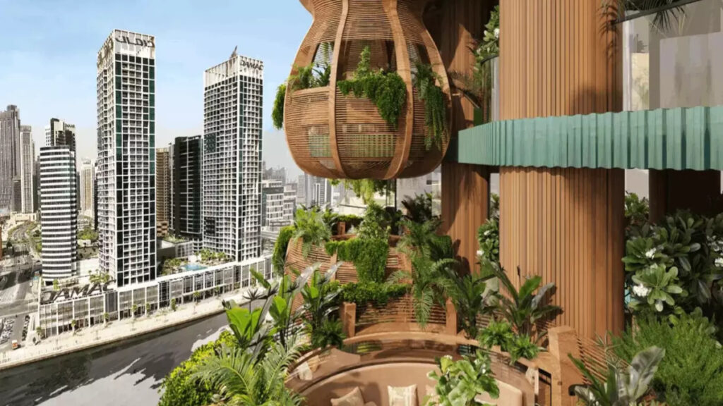 water canal view from balcony