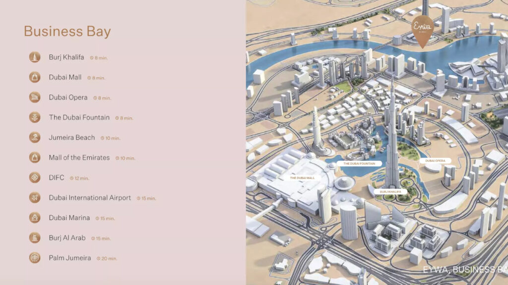 Eywa Residences location on 3D map