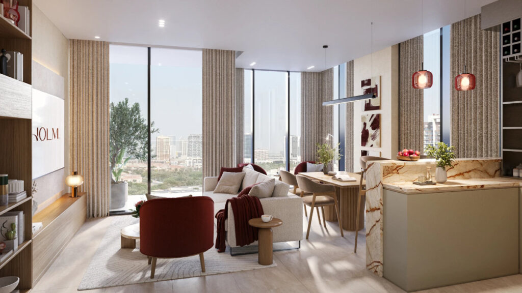 HOLM One Jumeirah Garden City Furnished Apartments by HOLM Developments