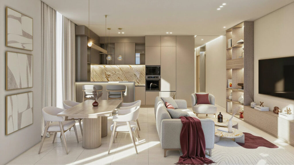 HOLM One Jumeirah Garden City Furnished Apartments by HOLM Developments