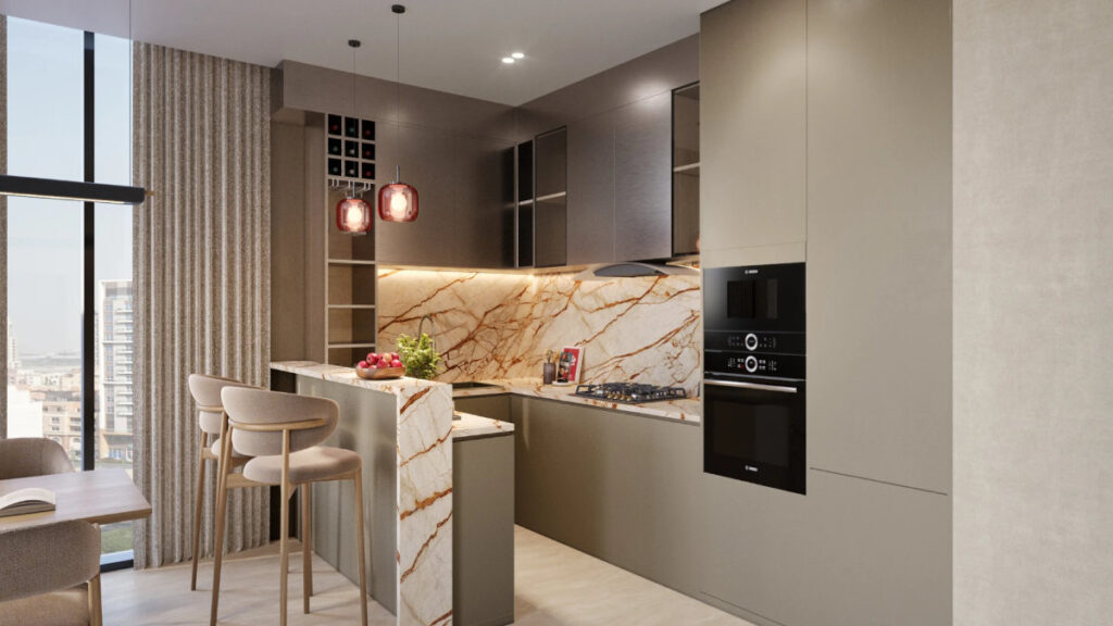 HOLM One Jumeirah Garden City Furnished Apartments by HOLM Developments