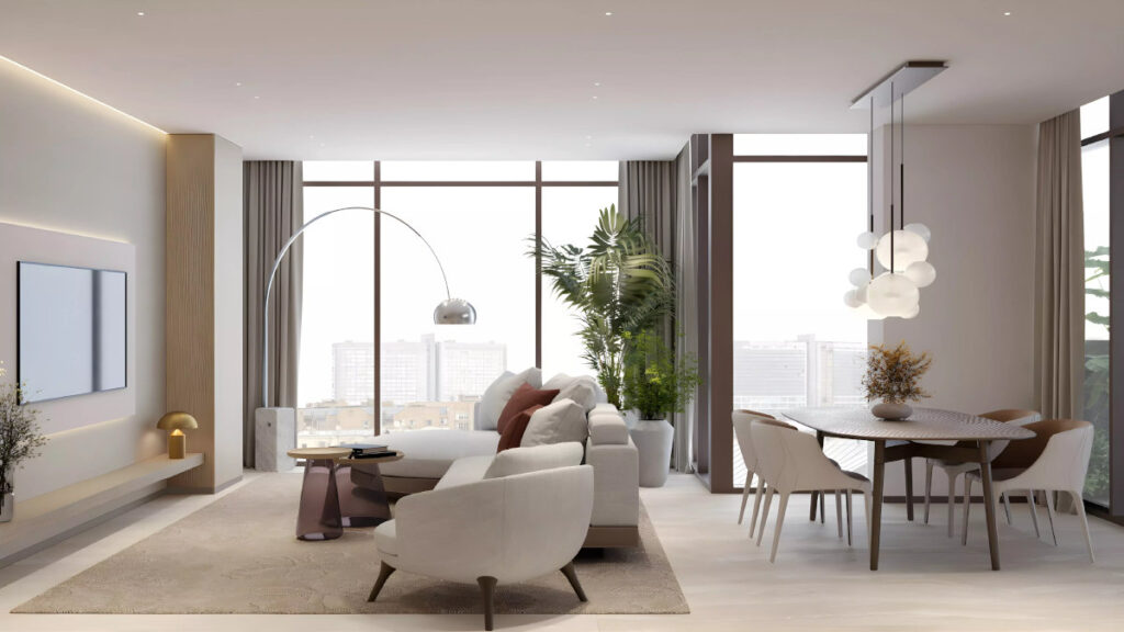 HOLM One Jumeirah Garden City Furnished Apartments by HOLM Developments