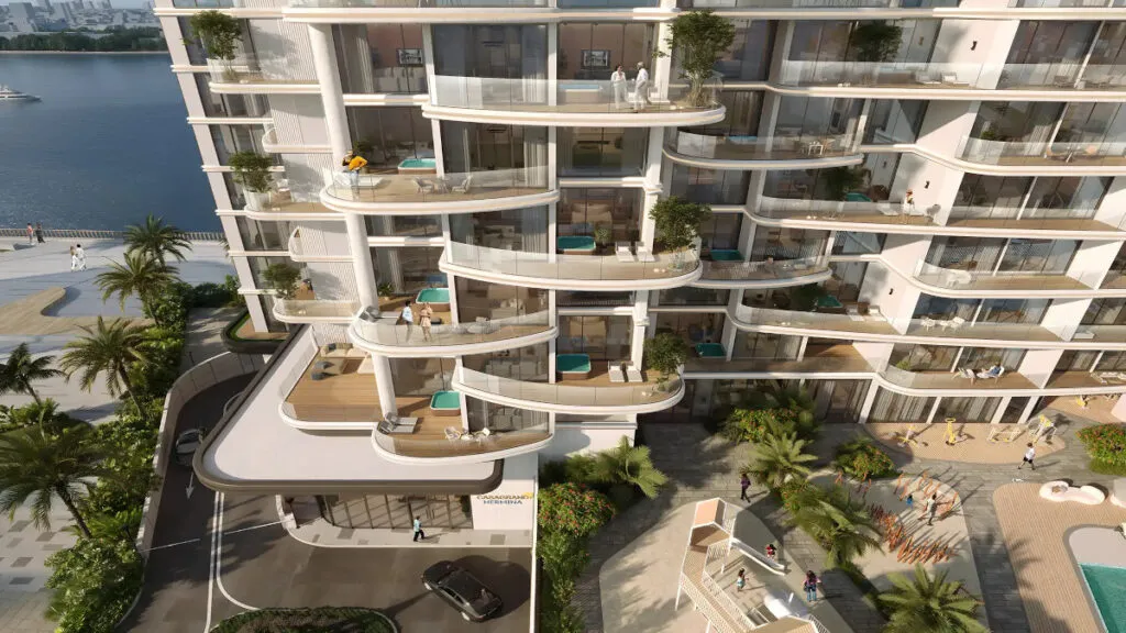 Hermina by Casagrand boutique waterfront apartments on Dubai Islands