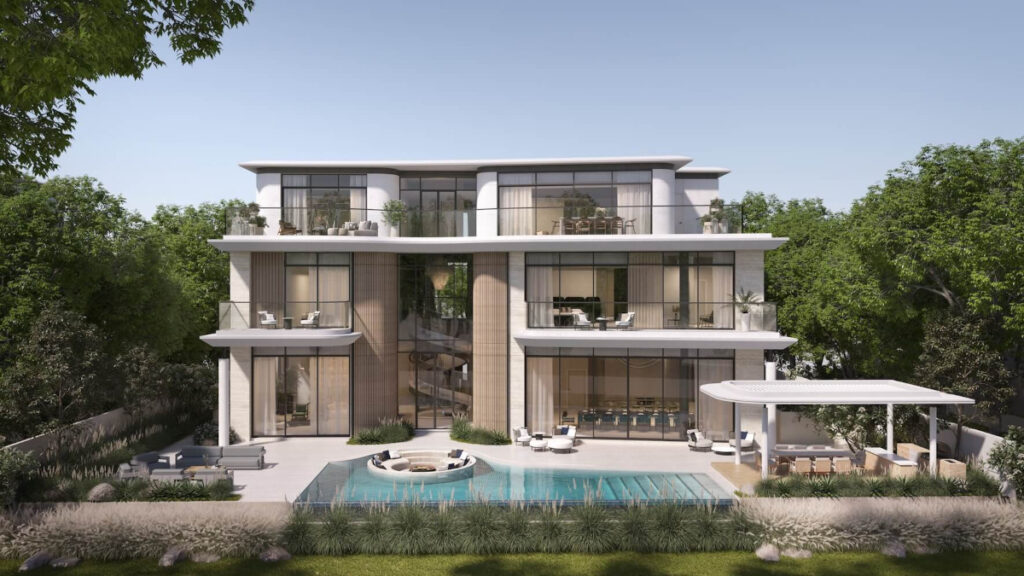 Karl Lagerfeld Villas - backyard view