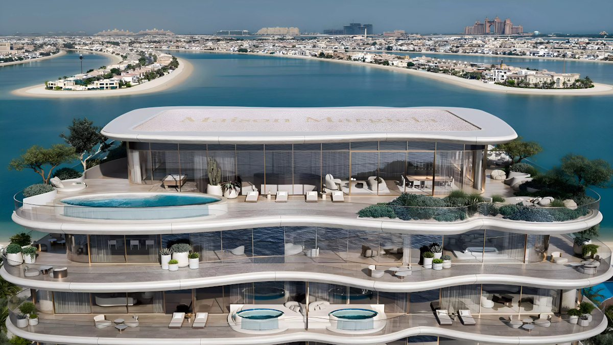 Overview of the penthouses and apartments - Maison Margiela Residences, Palm Jumeirah
