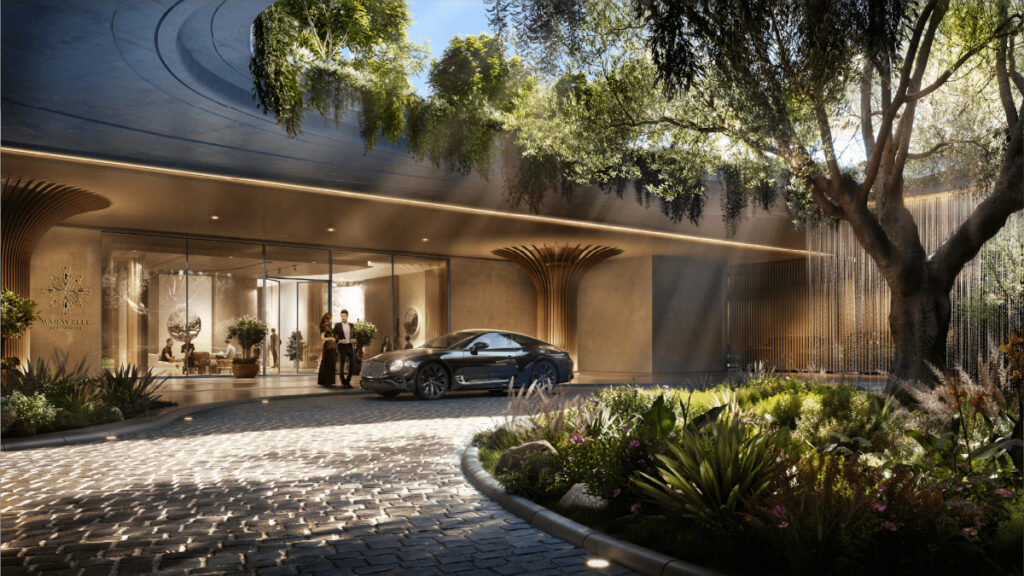 building main entrance