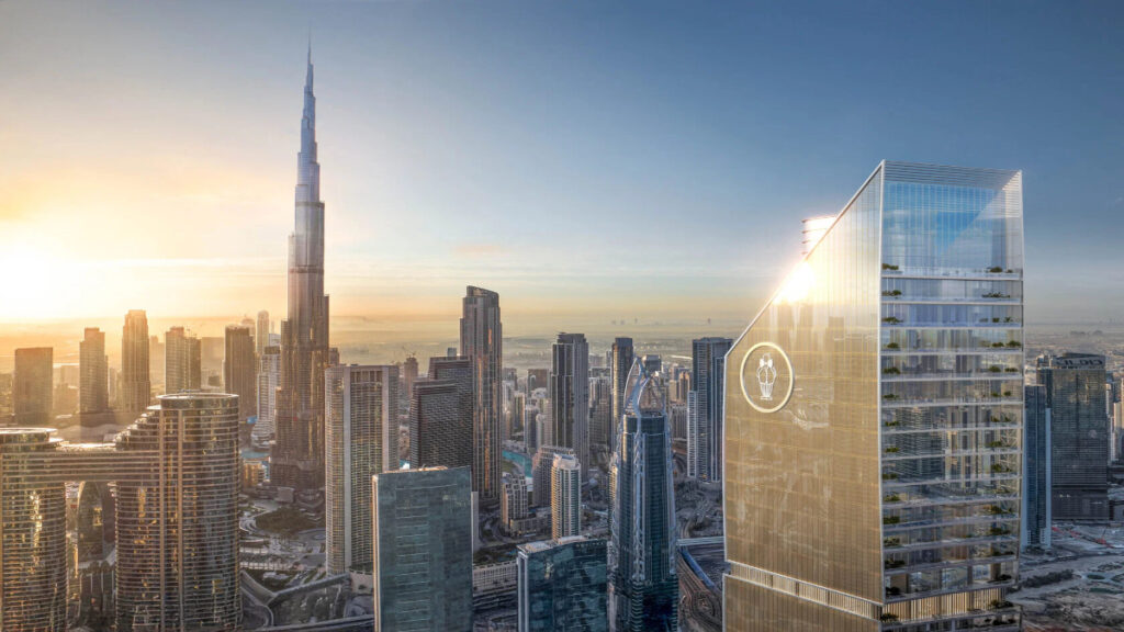 Burj Khalifa view - Mr C Residences Downtown Cipriani Branded Luxury Living