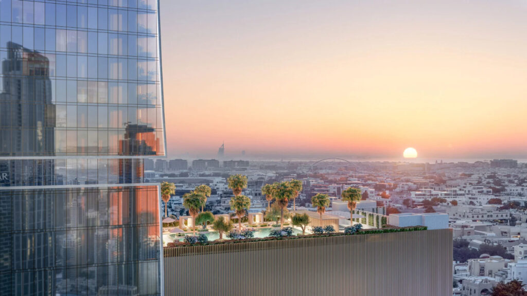 Mr C Residences Downtown Cipriani Branded Luxury Living sunset