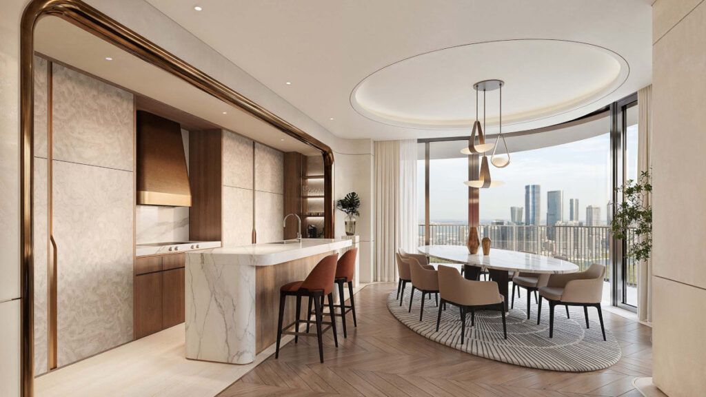 dining room - open kitchen