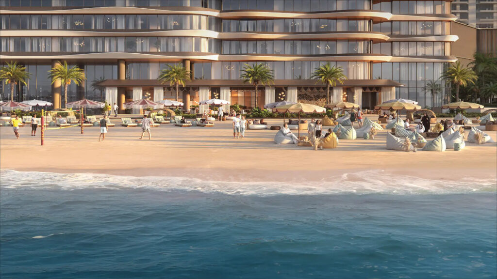 The Bristol Emaar Beachfront Branded luxury residences - the beach