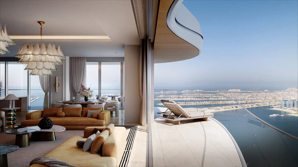 terrace - view of Palm Jumeirah