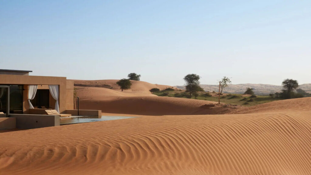 Outside the urban centers embracing nature