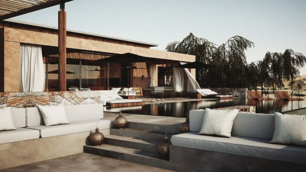 luxury in the wilderness