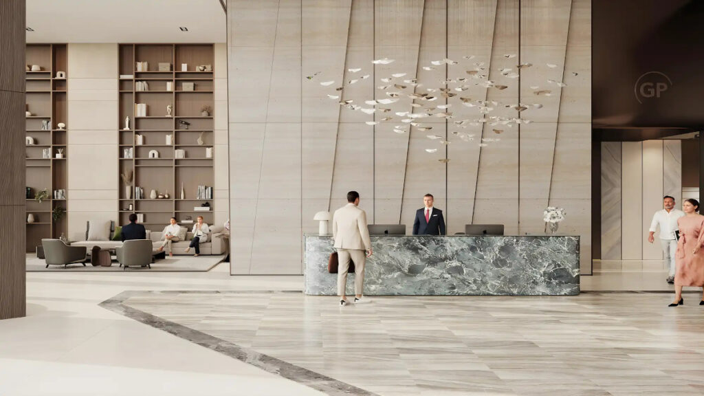 lobby Velor Tower, Business Bay