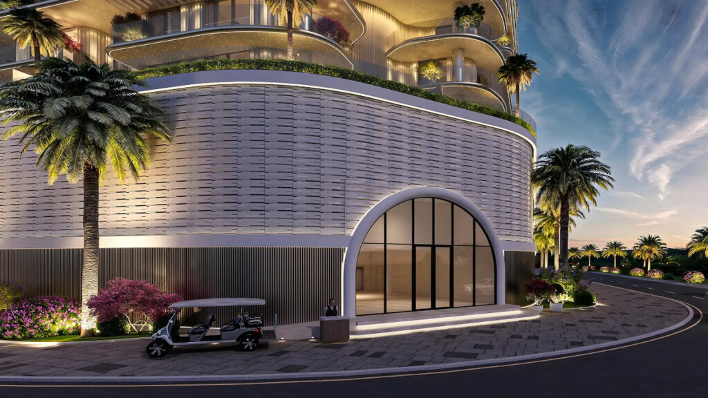 building main entrance