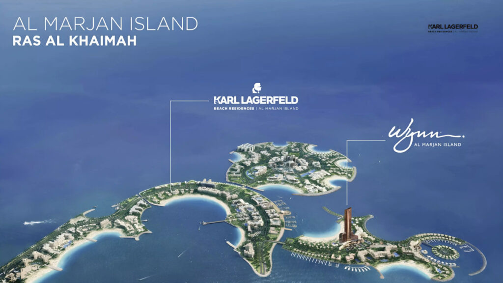 Karl Lagerfeld Beach Residences on Al Marjan Island